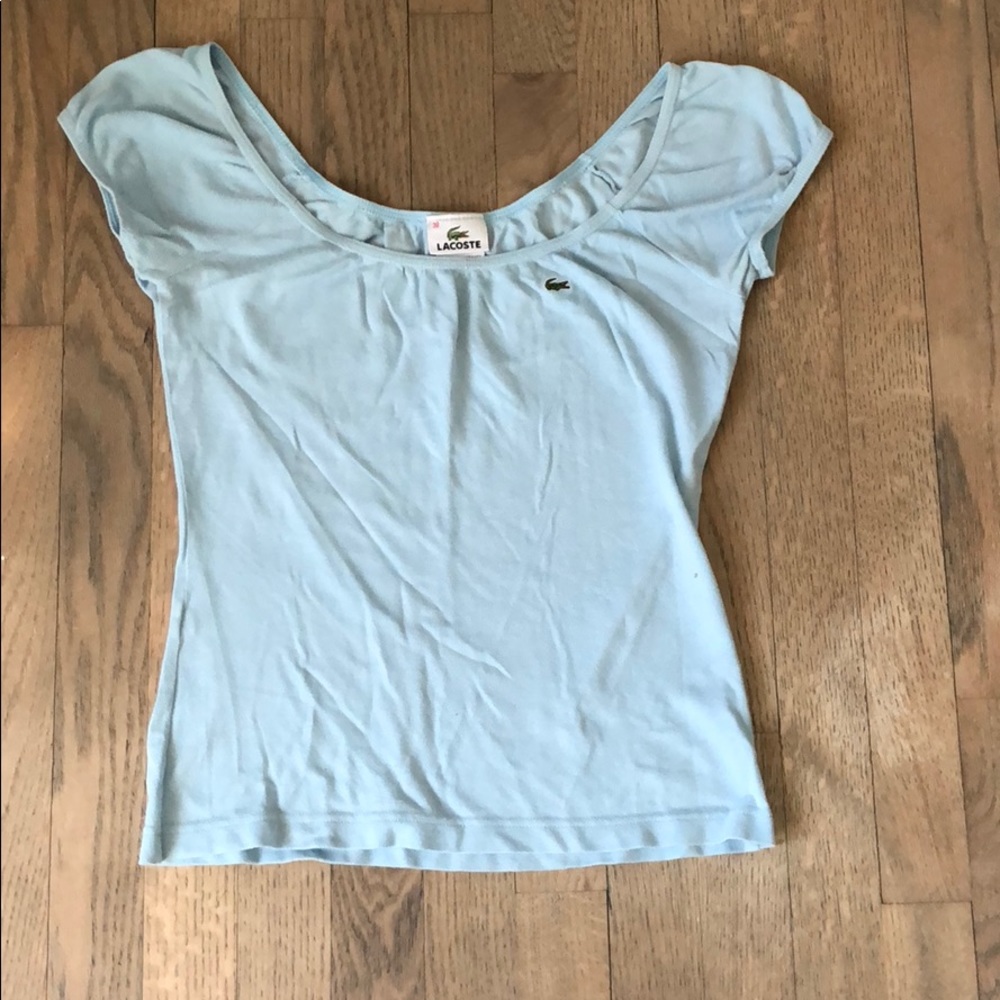 Lacoste tee.